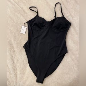 NWOT TNA Bustier Bodysuit